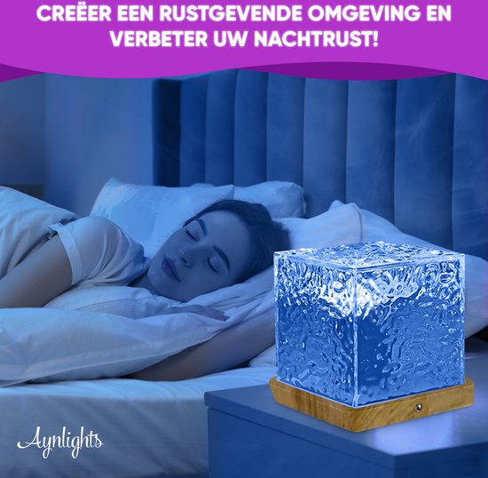 Aynlights® - 2024 - Wave Cube - Stjärnhimmel