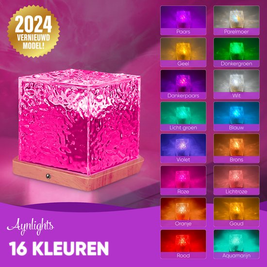 Aynlights® - 2024 - Wave Cube - Stjärnhimmel