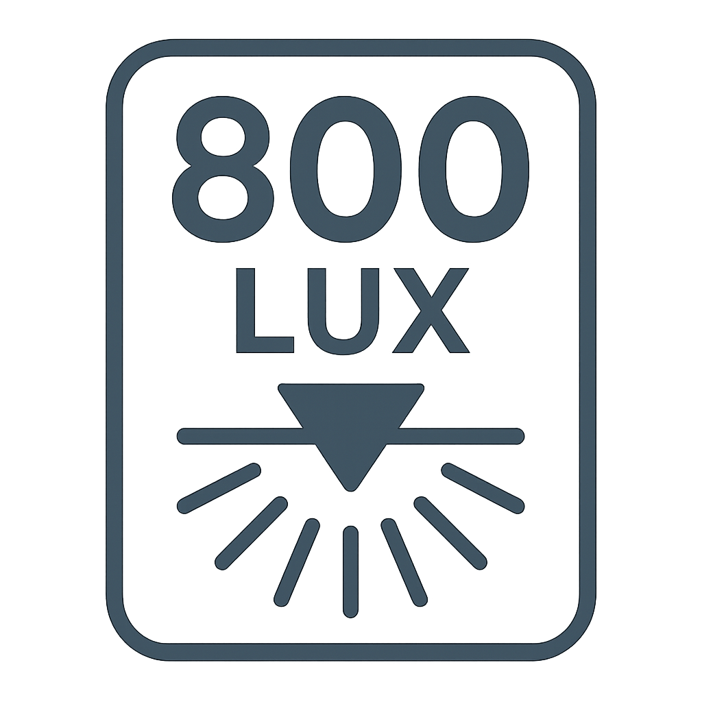 800 Lux
