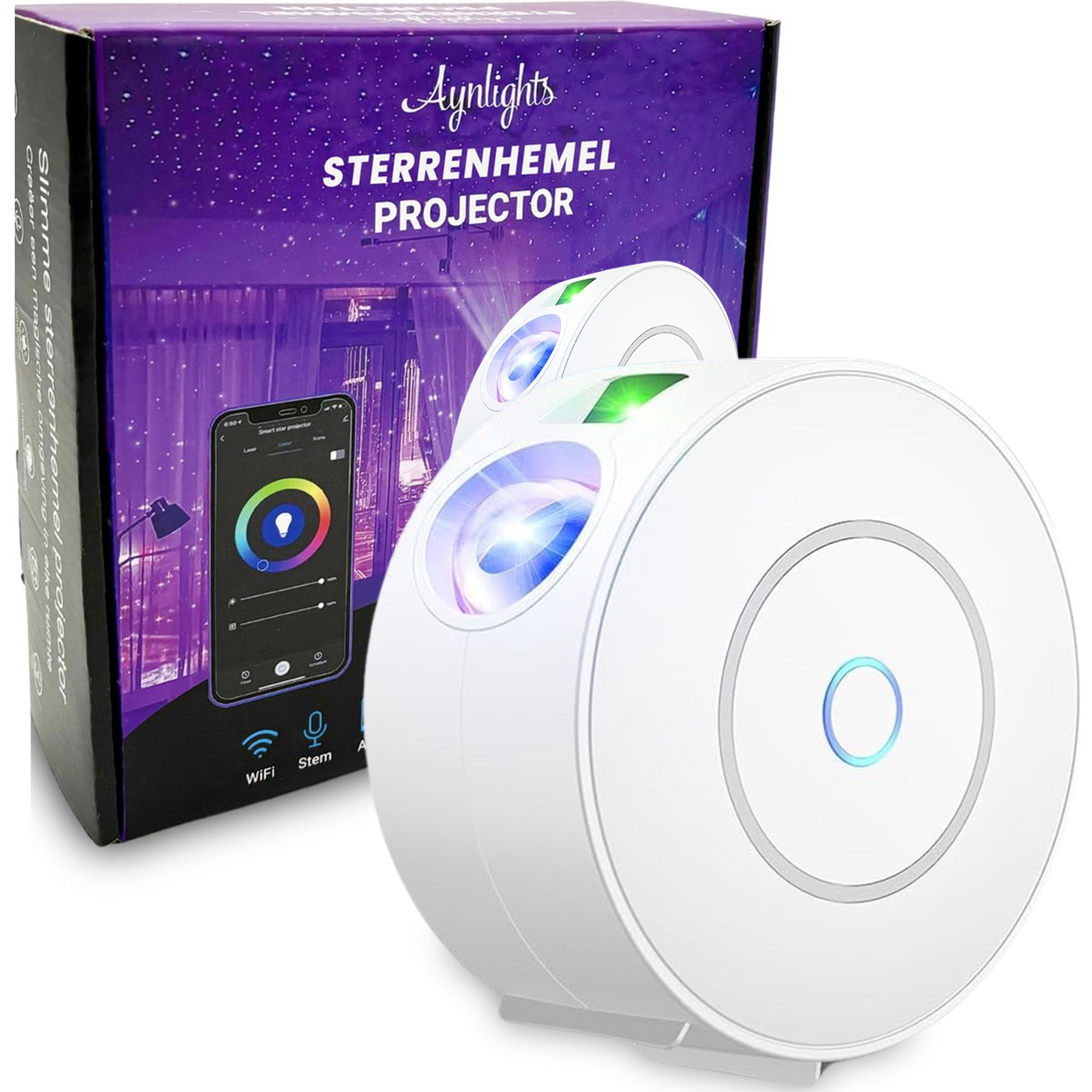 Aynlights® Smart Wifi Star-projektor