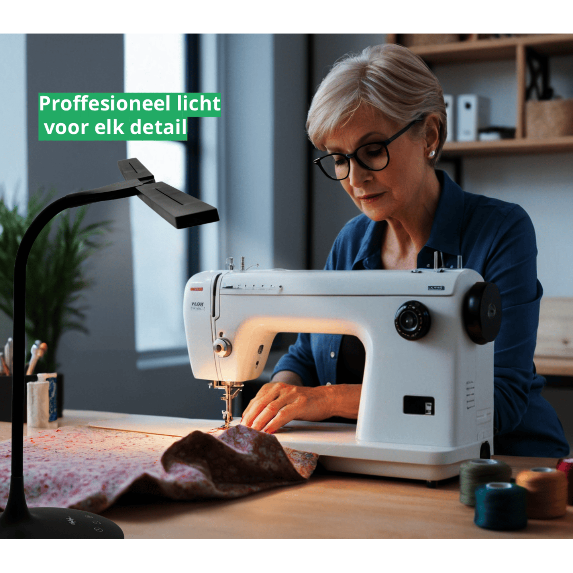 Briceq® - UltraDesk — Draadloze 2-in-1 Bureaulamp en Daglichtlamp