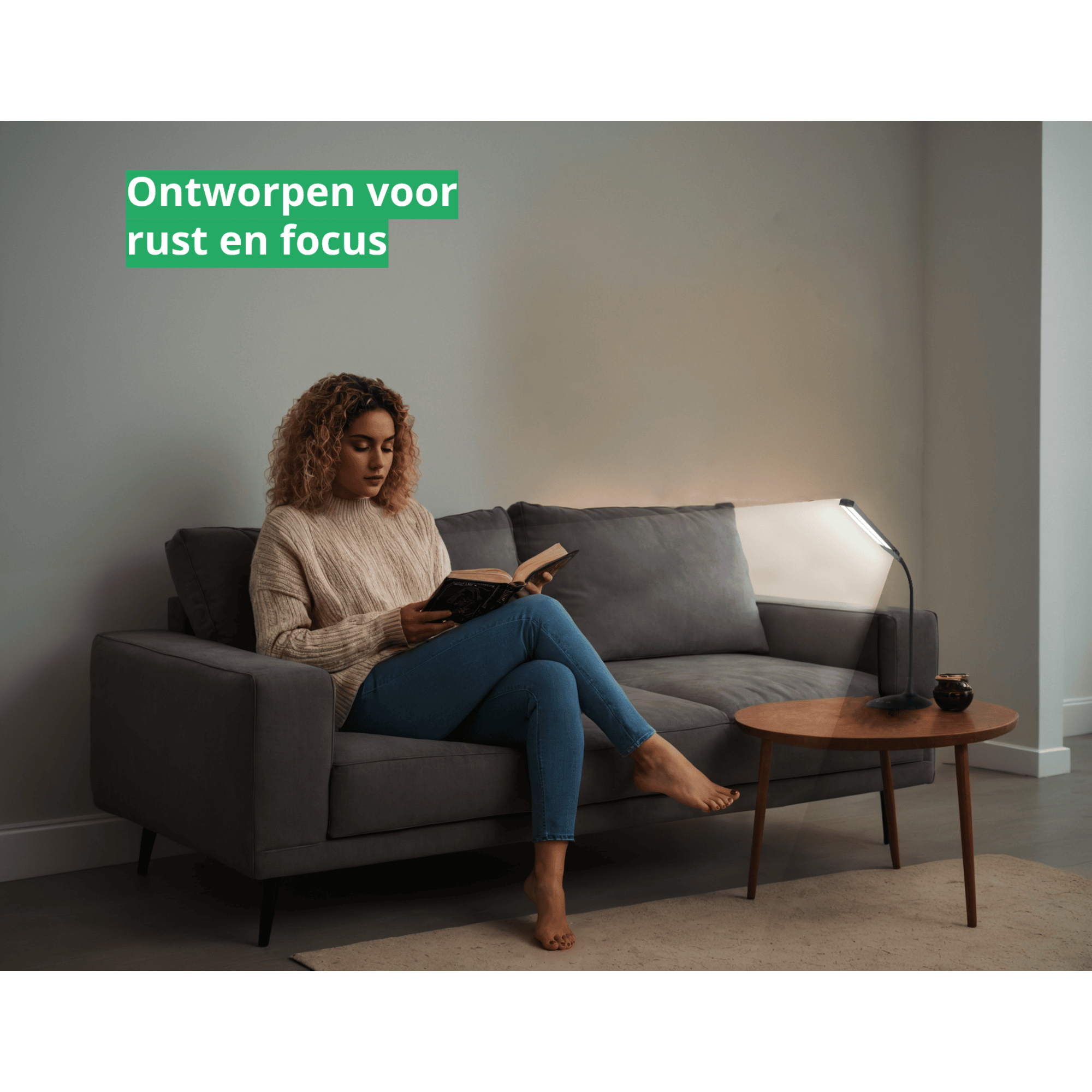 Briceq® - UltraDesk — Draadloze 2-in-1 Bureaulamp en Daglichtlamp