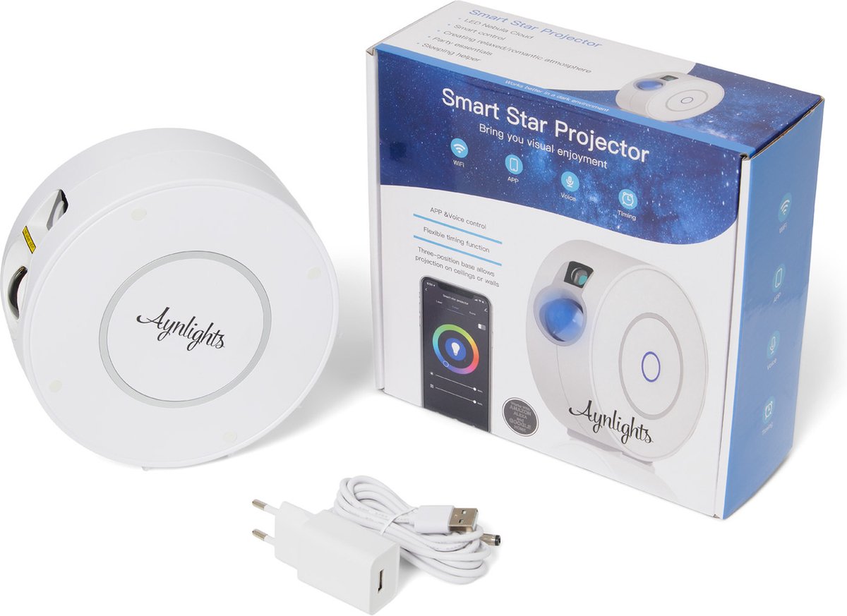 Aynlights® Slimme Wifi Sterrenprojector