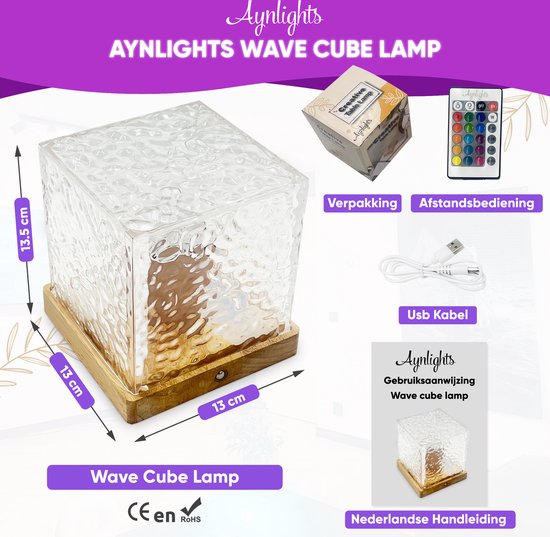 Aynlights® - 2024 - Wave Cube