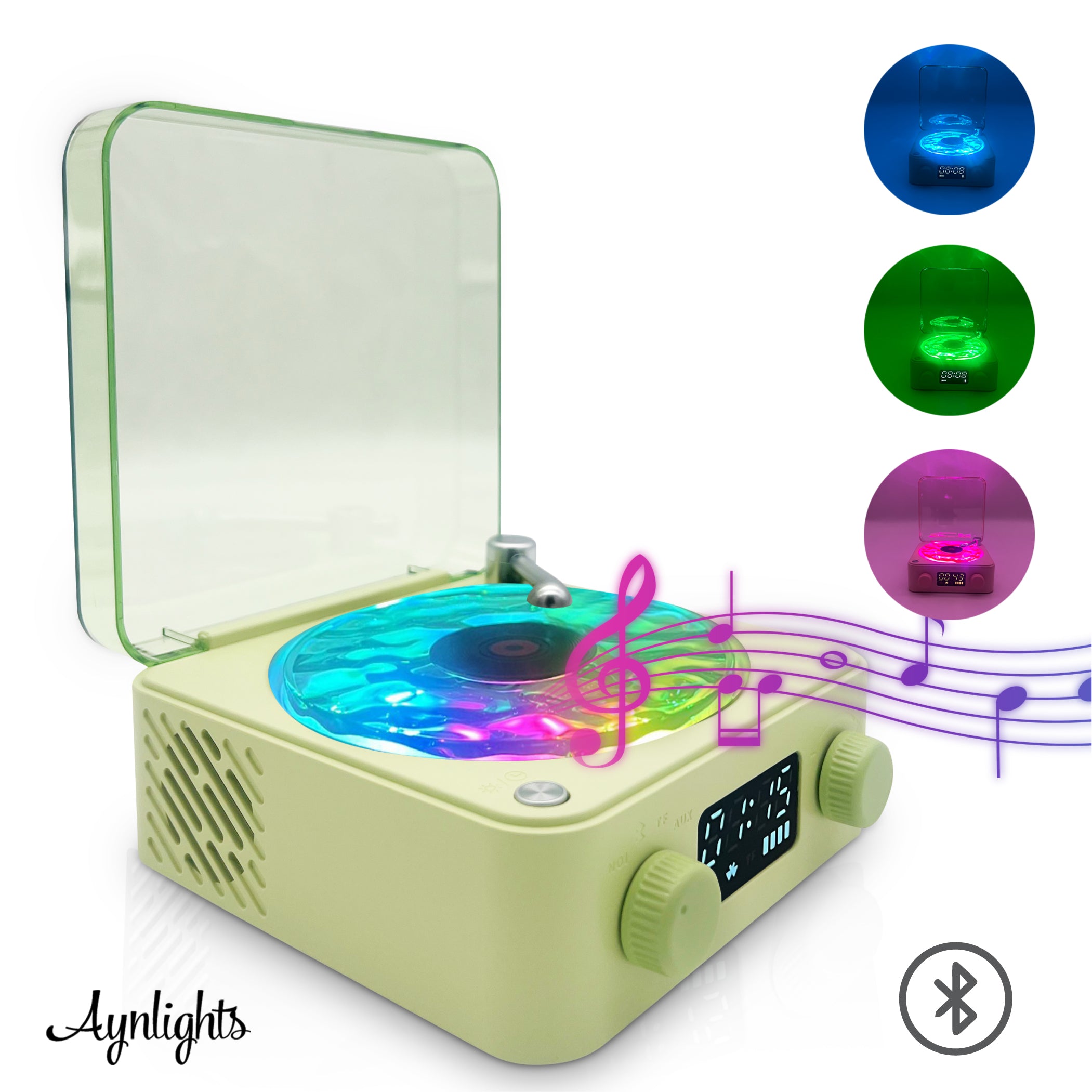 Aynlights ® Wave Vinyl-projector