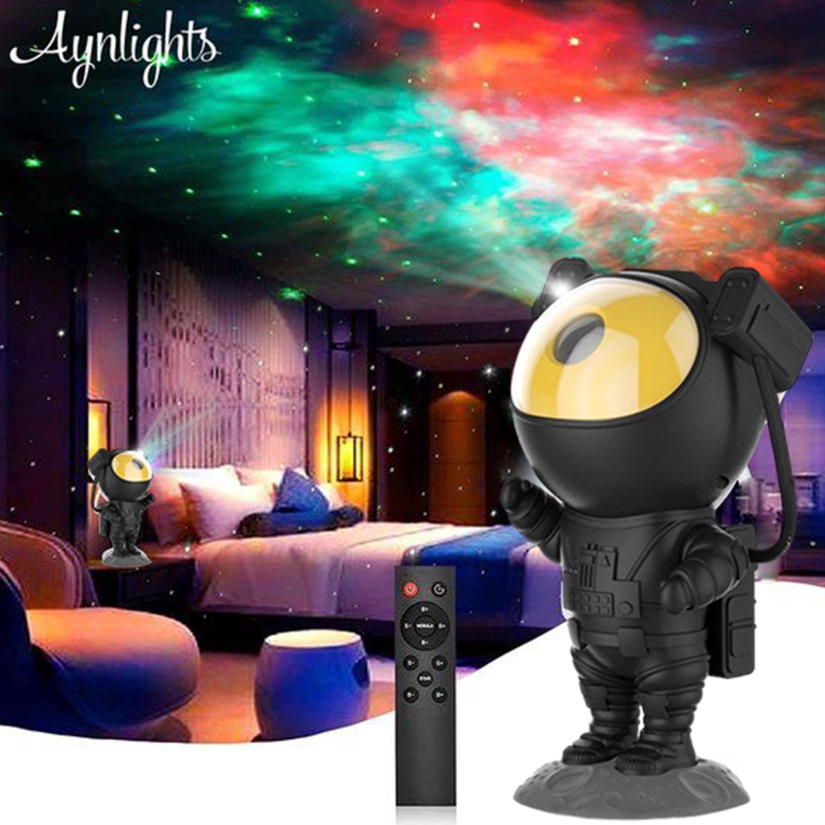 Aynlights®  Astronaut Sterrenprojector Luxury