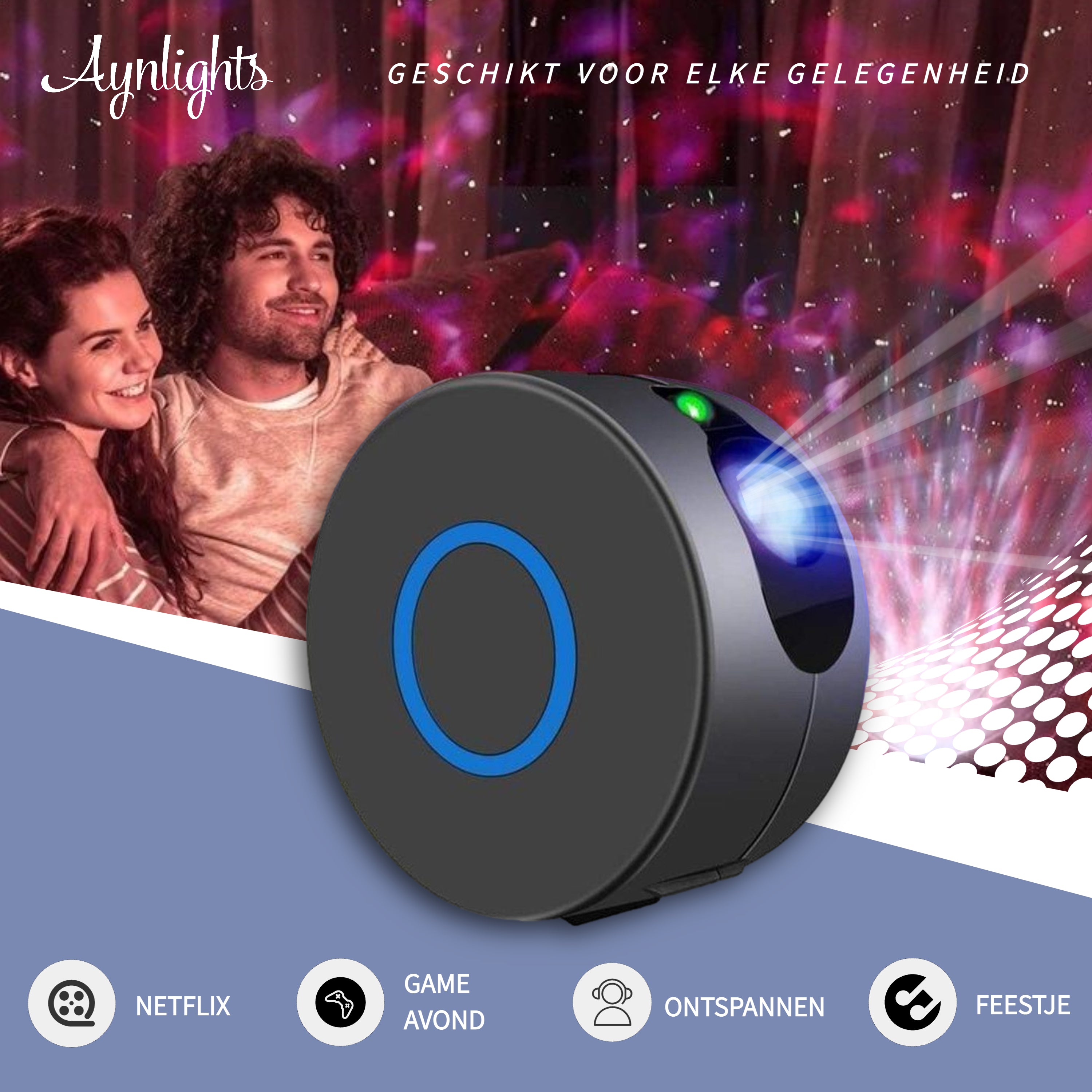 Aynlights® Star-projektor 