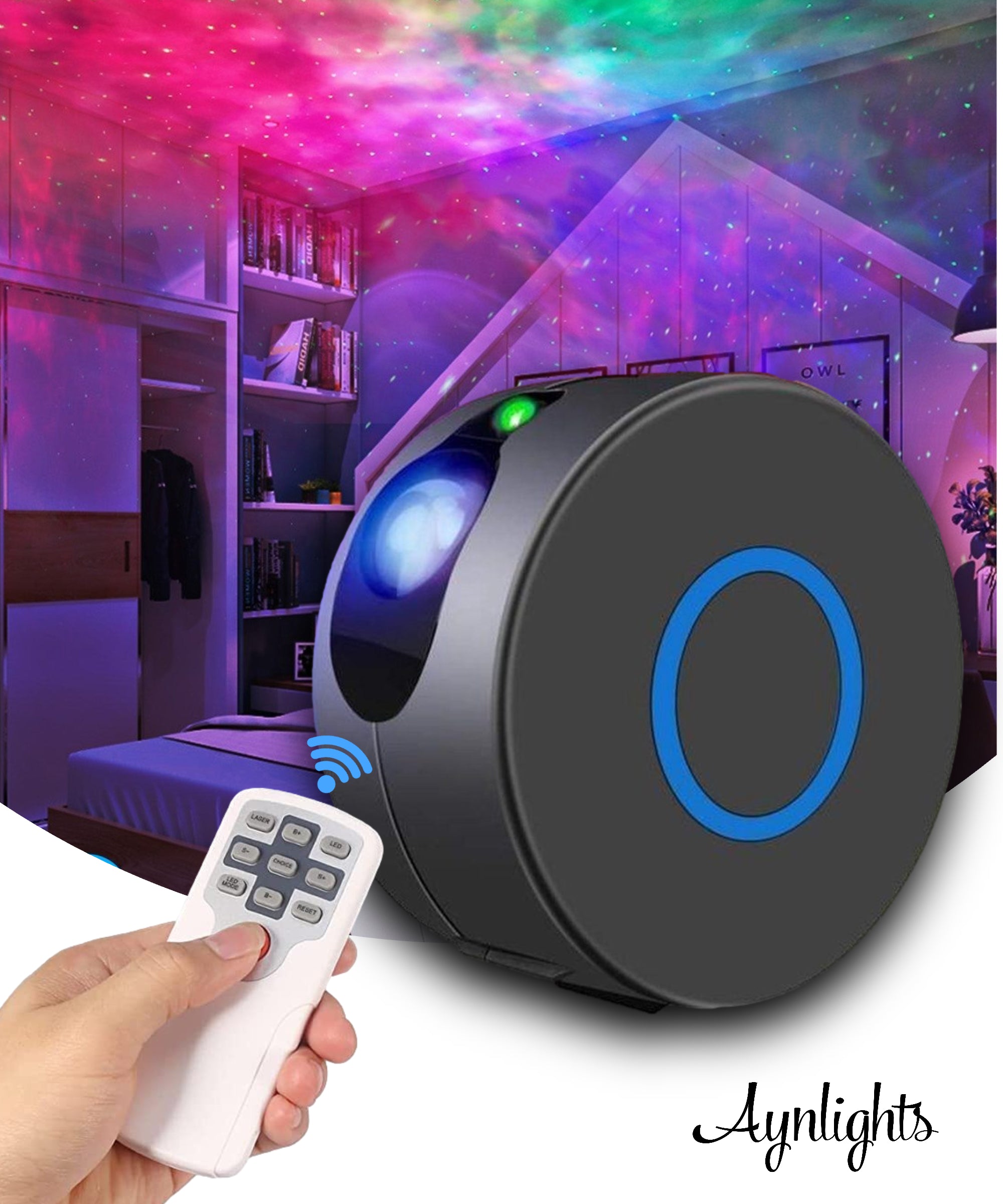 Aynlights® Star-projektor 