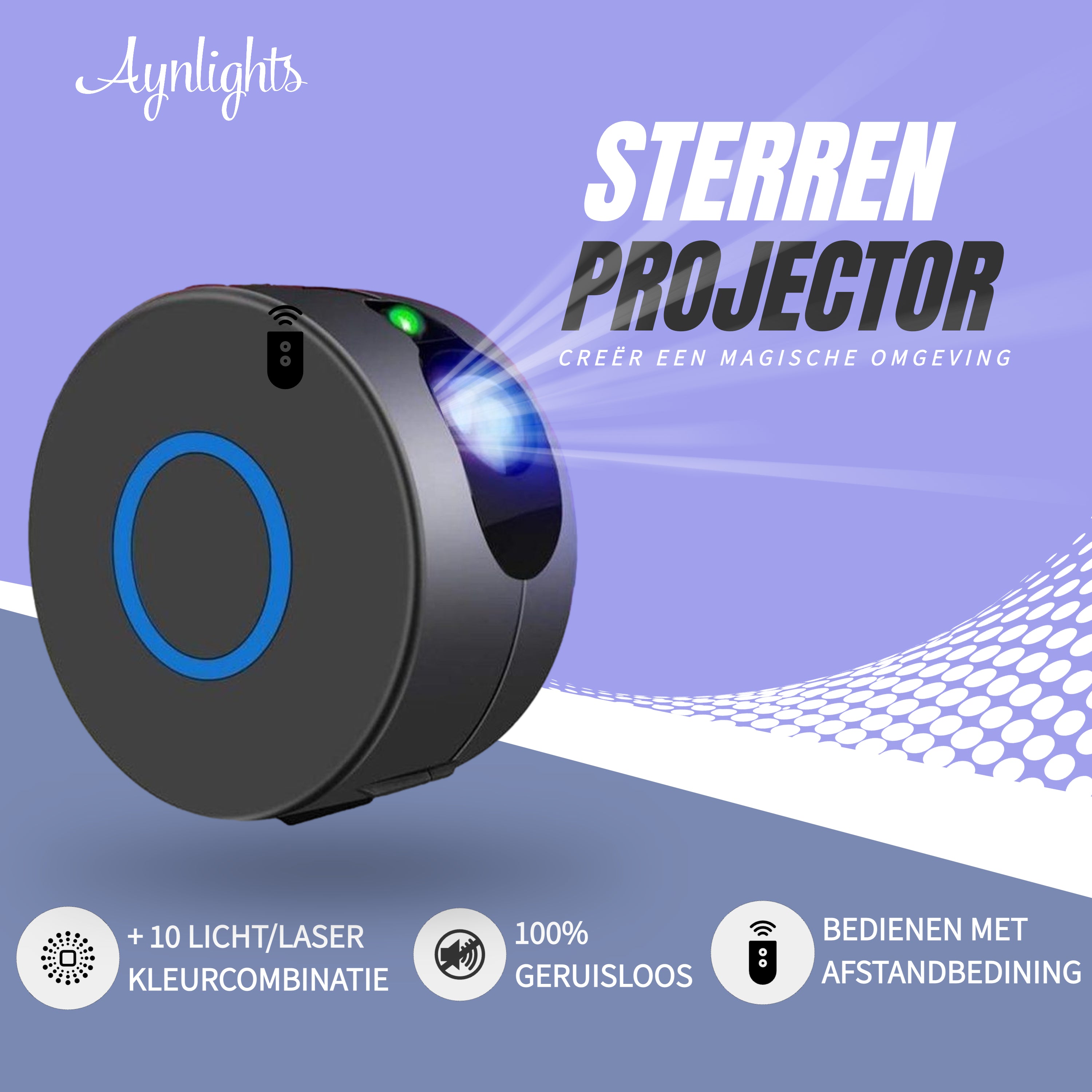 Aynlights® Star-projektor 